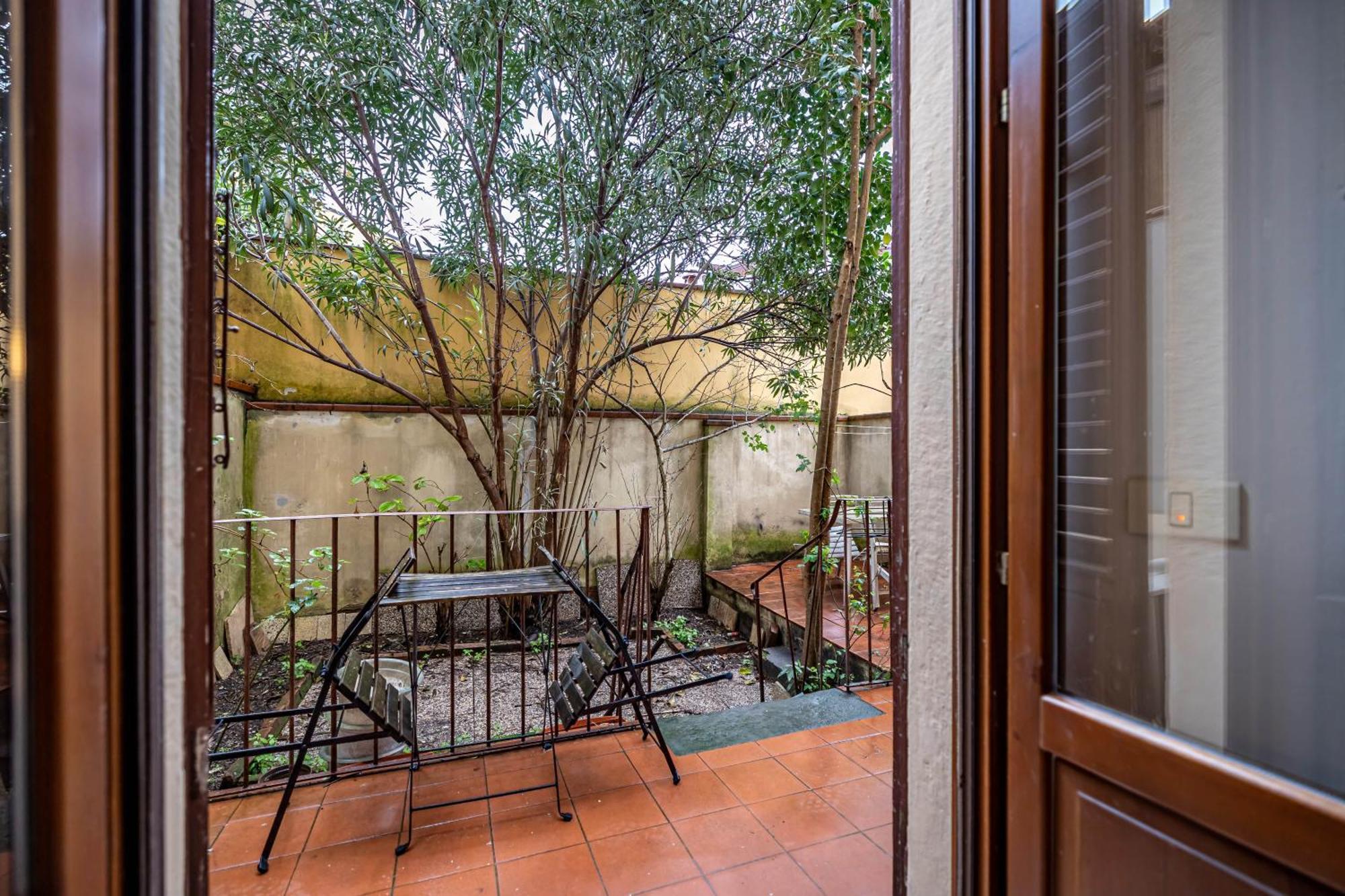 Appartamento Con Giardino Florenz Exterior foto